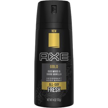 Gold Deospray ( Oud Wood & Vanilla )

